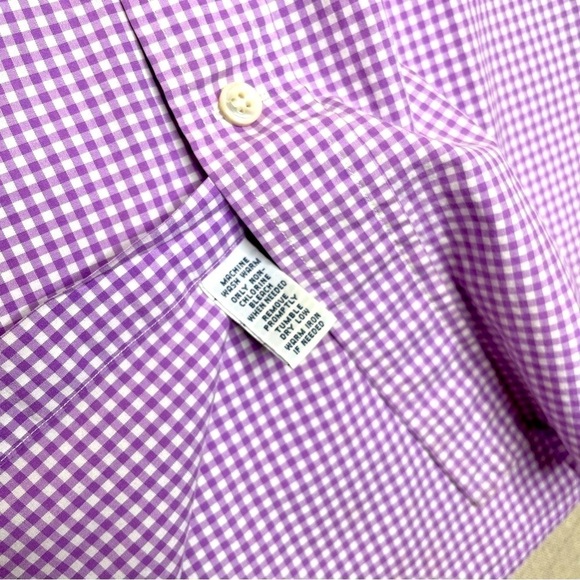 Ralph Lauren Classic Fit Plaid Shirt 15.5 - Picture 4 of 5